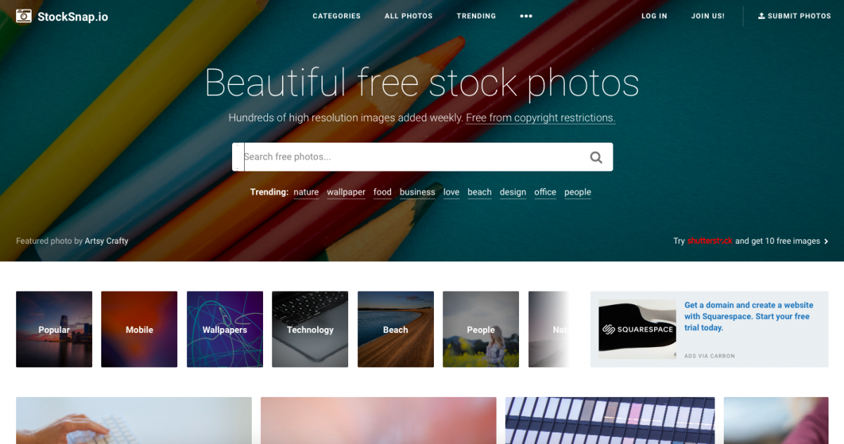 7 extraordinary websites with spectacular FREE stock images - Website ...