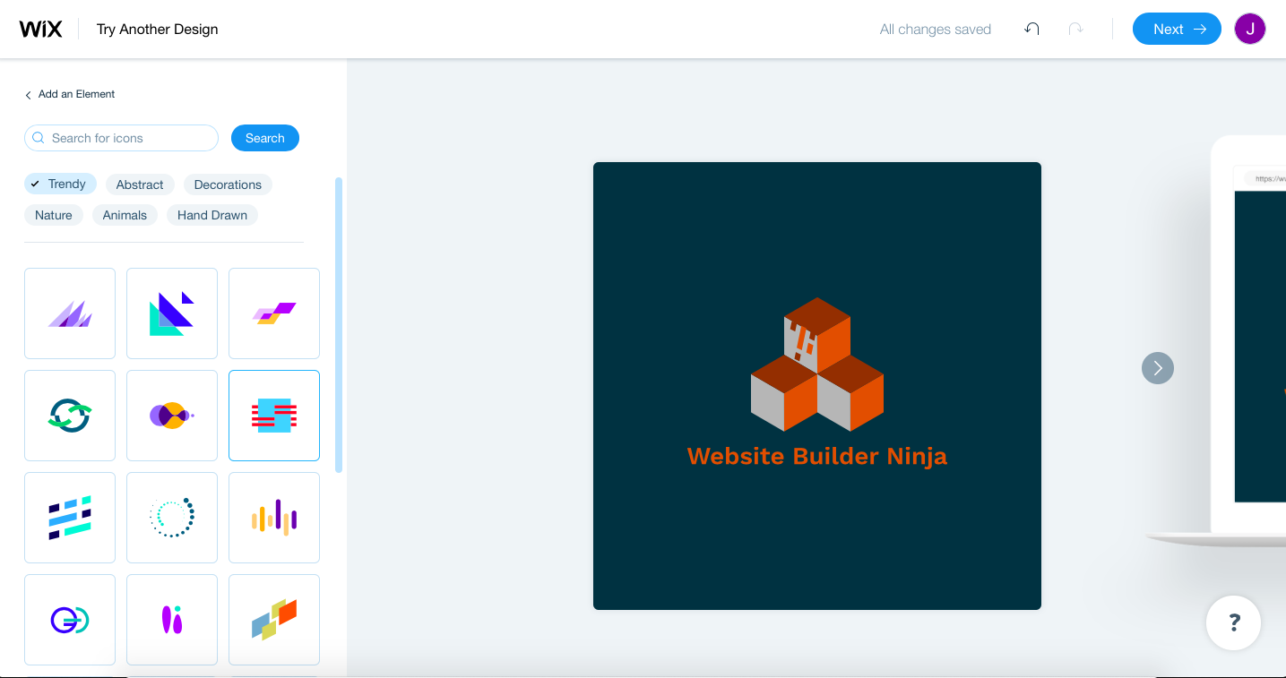 Wix Logo Maker Review - Website Builder Ninja